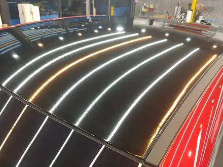 안성랩핑 공도랩핑 기아 뉴 k3 루프스킨 및 사이드미러랩핑 / 안성시 원곡면