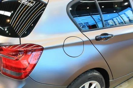 평택 안성랩핑 BMW 118d 사틴 다크 그레이 전체 랩핑 / 안성시 원곡면