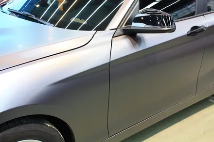 평택 안성랩핑 BMW 118d 사틴 다크 그레이 전체 랩핑 / 안성시 원곡면