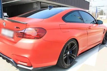 안성 공도 평택 랩핑 BMW  M4  전체랩핑 제거 믿을 수 있는 곳에서! / 안성시 원곡면