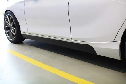 안성 공도랩핑 BMW 118d 본넷 스프라이트 및 사이드 카멜로온 랩핑 / 안성시 원곡면