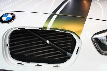 안성 공도랩핑 BMW 118d 본넷 스프라이트 및 사이드 카멜로온 랩핑 / 안성시 원곡면