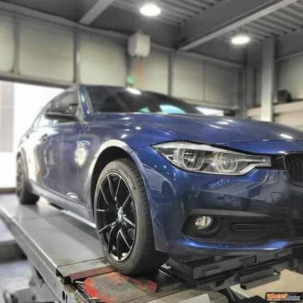 [부산휠복원][부산휠도색] BMW 3시리즈 휠 도색 및 복원 / 부산 해운대 송정동