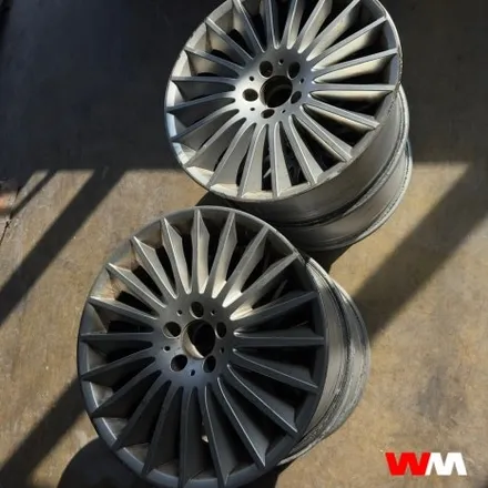 [부산휠복원][부산휠수리] 벤츠 S350d 수입차량 휠복원 / 부산 해운대 송정동