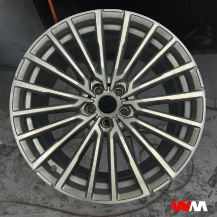 [부산휠복원][부산휠도색] BMW 740Li 실버 휠 도장 / 부산 해운대 송정동
