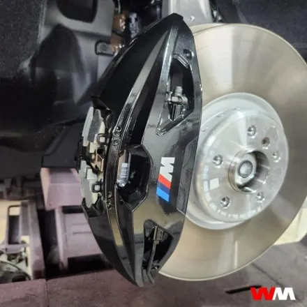 [부산휠도색][휠마스터] BMW M8 휠 캘리퍼 도색 / 부산 해운대 송정동