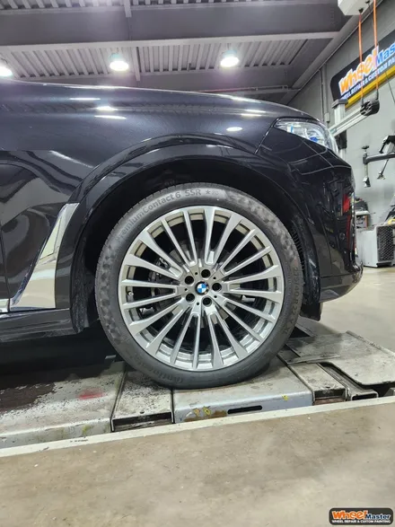 [부산휠복원][부산휠수리] BMW 휠도색 X7 컷팅휠 복원 / 부산 해운대 송정동