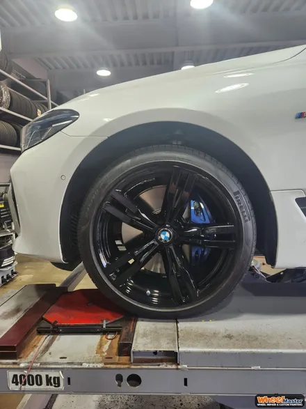 [부산휠도색][휠마스터] BMW GT6 컷팅 휠 도색 / 부산 해운대 송정동