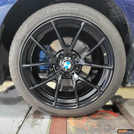 [부산휠복원][부산휠도색] BMW 3시리즈 휠 도색 및 복원 / 부산 해운대 송정동