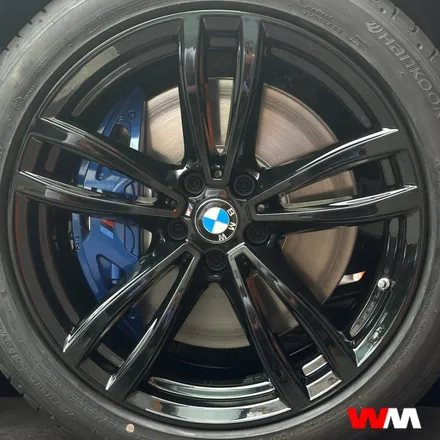 [부산휠도색][부산휠수리] BMW Gt 620d 블랙유광 휠 도색 / 부산 해운대 송정동