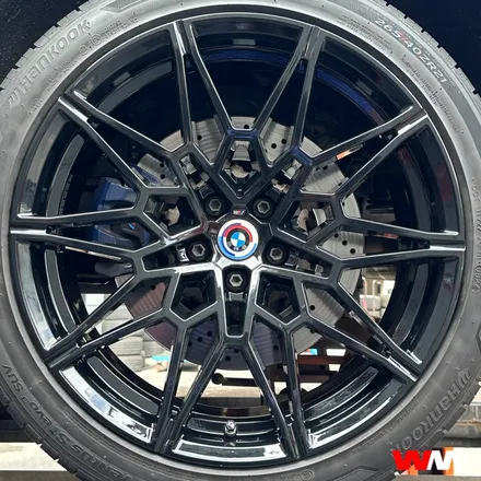 [부산휠도색][휠마스터] BMW X4M 블랙유광 휠 도색 / 부산 해운대 송정동
