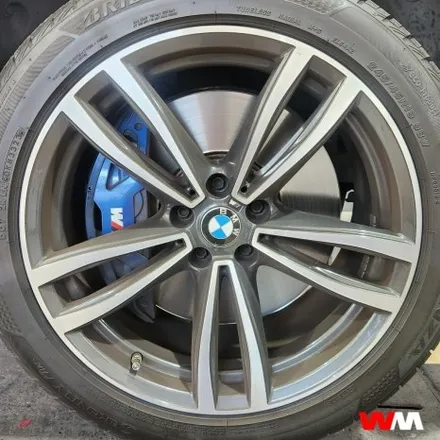 [부산휠도색][휠마스터] BMW 6GT 블랙유광 휠 도색 / 부산 해운대 송정동