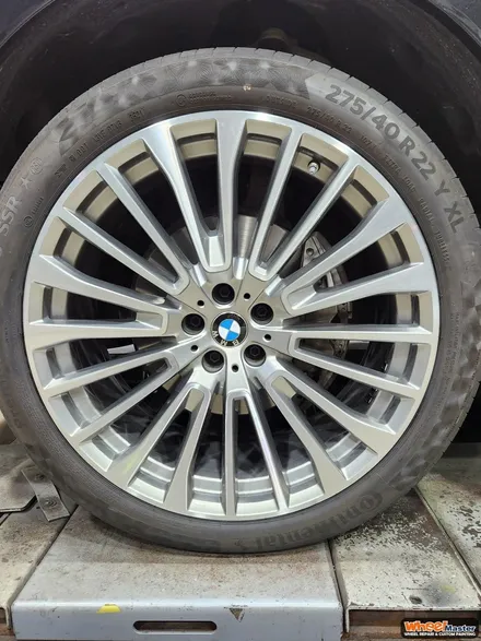 [부산휠복원][부산휠수리] BMW 휠도색 X7 컷팅휠 복원 / 부산 해운대 송정동