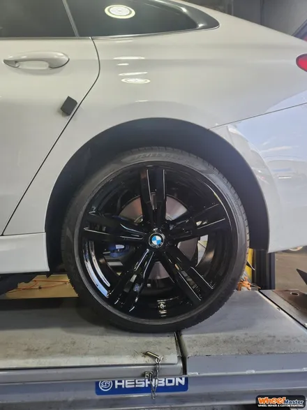 [부산휠도색][휠마스터] BMW GT6 컷팅 휠 도색 / 부산 해운대 송정동