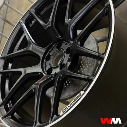 [부산휠복원][부산휠도색] 벤츠 AMG GT63s 투톤반무광 휠작업 / 부산 해운대 송정동