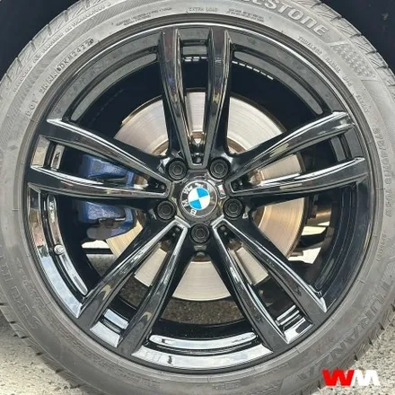 [부산휠도색][휠마스터] BMW 6GT 블랙유광 휠 도색 / 부산 해운대 송정동