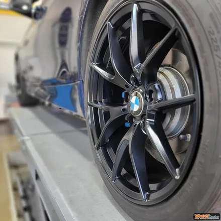 [부산휠복원][부산휠도색] BMW 3시리즈 휠 도색 및 복원 / 부산 해운대 송정동