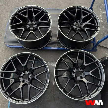 [부산휠복원][부산휠도색] 벤츠 AMG GT63s 투톤반무광 휠작업 / 부산 해운대 송정동