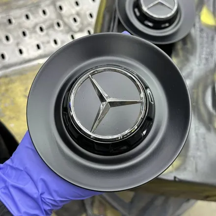 [부산휠도색][휠마스터] 벤츠 GT43 AMG 투톤 반무광 휠도색 / 부산 해운대 송정동