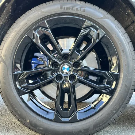 [부산휠도색][휠마스터] BMW X1 M35i 블랙유광 휠 도색 / 부산 해운대 송정동