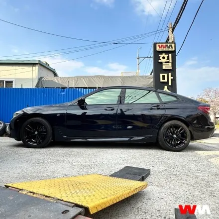 [부산휠도색][휠마스터] BMW 6GT 블랙유광 휠 도색 / 부산 해운대 송정동