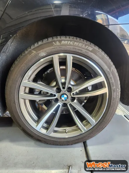 [부산휠복원][부산휠수리] BMW 7시리즈 컷팅휠 4개 휠복원 / 부산 해운대 송정동