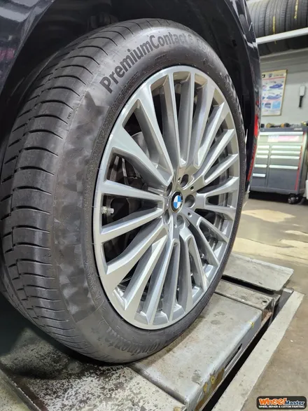 [부산휠복원][부산휠수리] BMW 휠도색 X7 컷팅휠 복원 / 부산 해운대 송정동
