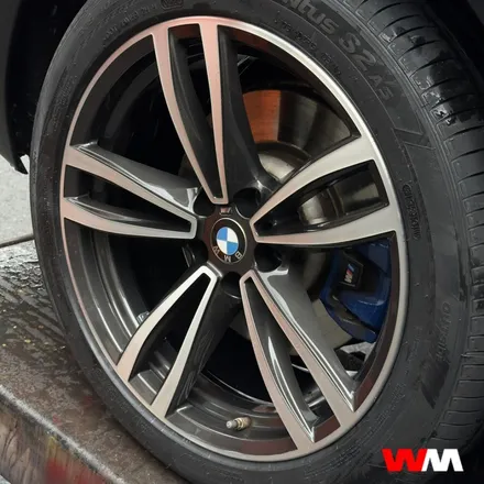 [부산휠복원][부산휠수리] BMW 620d GT 다이아몬드컷팅 폴리싱 / 부산 해운대 송정동