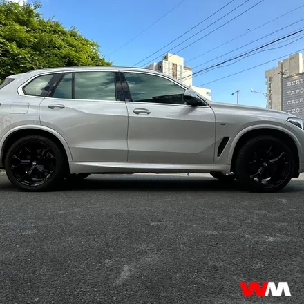 [부산휠도색][휠마스터] BMW X5 블랙유광 휠도색 / 부산 해운대 송정동
