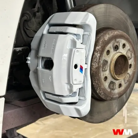 [부산휠도색][휠마스터] BMW Z4 휠, 캘리퍼 화이트 도색 / 부산 해운대 송정동