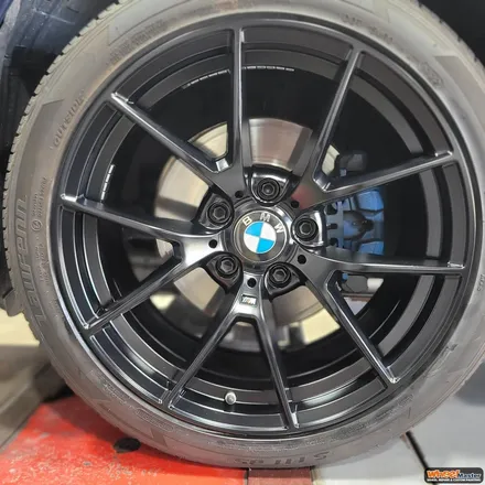 [부산휠복원][부산휠도색] BMW 3시리즈 휠 도색 및 복원 / 부산 해운대 송정동