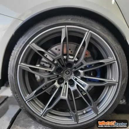 [부산휠도색][휠마스터] BMW M3 투톤 휠도색 / 부산 해운대 송정동