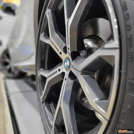 [부산휠복원][부산휠수리] BMW X6 컷팅휠 복원 / 부산 해운대 송정동