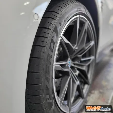 [부산휠도색][휠마스터] BMW M3 투톤 휠도색 / 부산 해운대 송정동