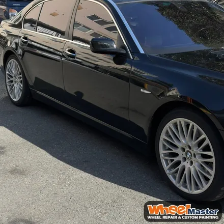 [부산휠복원][휠마스터] BMW 750 LI 휠복원 / 부산 해운대 송정동