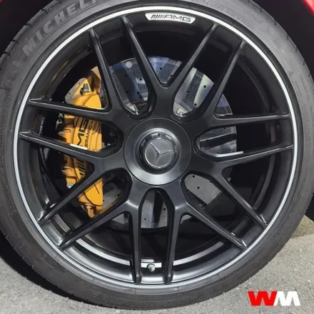 [부산휠복원][부산휠도색] 벤츠 AMG GT63s 투톤반무광 휠작업 / 부산 해운대 송정동