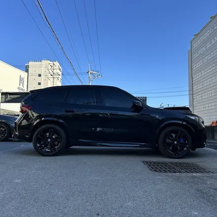 [부산휠도색][휠마스터] BMW X1 M35i 블랙유광 휠 도색 / 부산 해운대 송정동