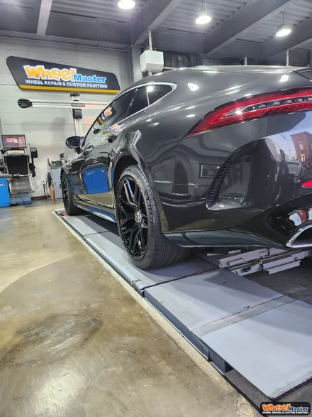[부산휠도색][휠마스터] 벤츠 AMG GT63 블랙유광 도색 / 부산 해운대 송정동