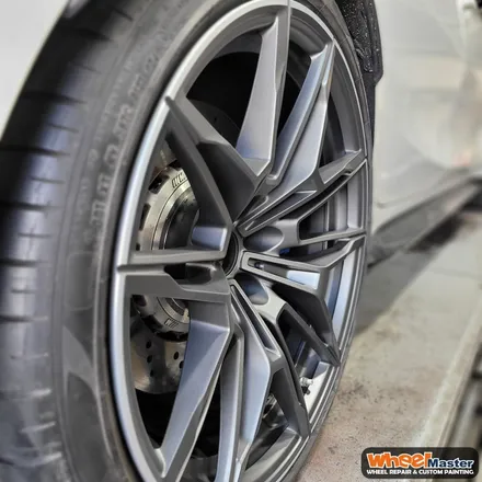 [부산휠도색][휠마스터] BMW M3 투톤 휠도색 / 부산 해운대 송정동
