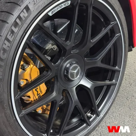 [부산휠복원][부산휠도색] 벤츠 AMG GT63s 투톤반무광 휠작업 / 부산 해운대 송정동