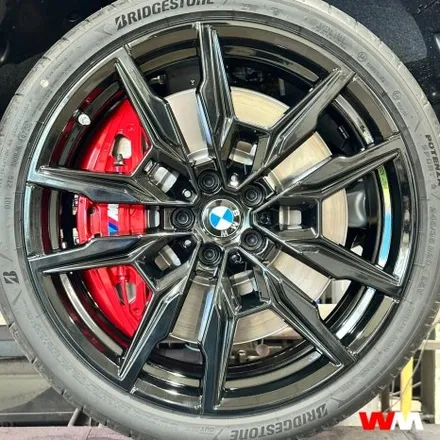 [부산휠도색][휠마스터] BMW M8 휠 캘리퍼 도색 / 부산 해운대 송정동