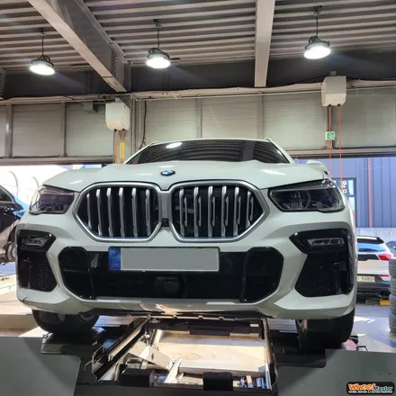 [부산휠복원][부산휠수리] BMW X6 컷팅휠 복원 / 부산 해운대 송정동