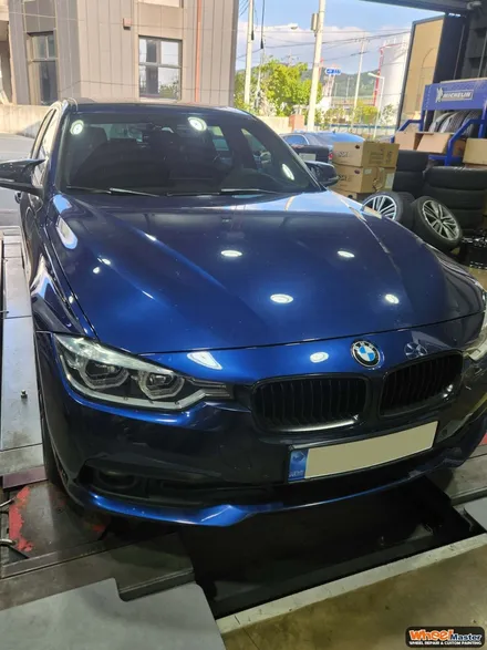 [부산휠복원][부산휠도색] BMW 3시리즈 휠 도색 및 복원 / 부산 해운대 송정동