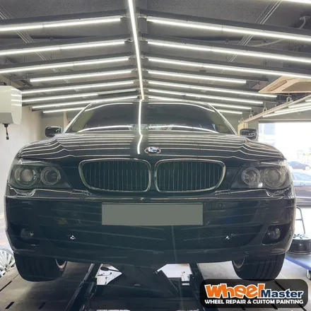 [부산휠복원][휠마스터] BMW 750 LI 휠복원 / 부산 해운대 송정동