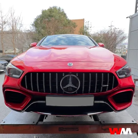 [부산휠복원][부산휠도색] 벤츠 AMG GT63s 투톤반무광 휠작업 / 부산 해운대 송정동