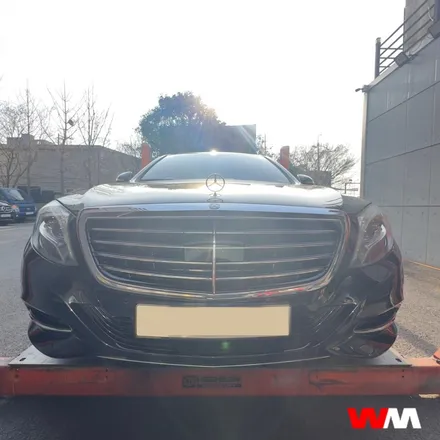 [부산휠복원][부산휠수리] 벤츠 S500 휠복원 / 부산 해운대 송정동