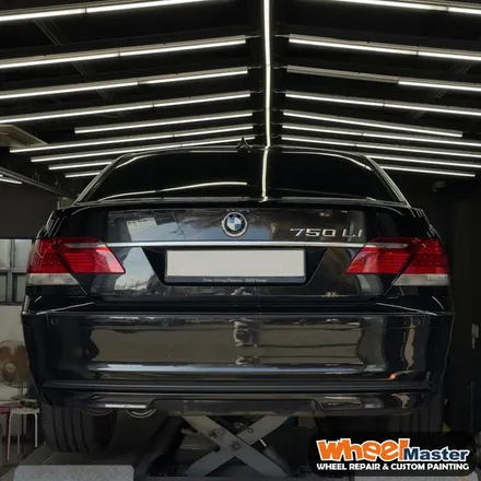 [부산휠복원][휠마스터] BMW 750 LI 휠복원 / 부산 해운대 송정동