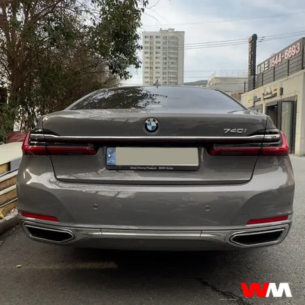 [부산휠복원][휠마스터] BMW 740i 다이아몬드컷팅 휠복원 / 부산 해운대 송정동