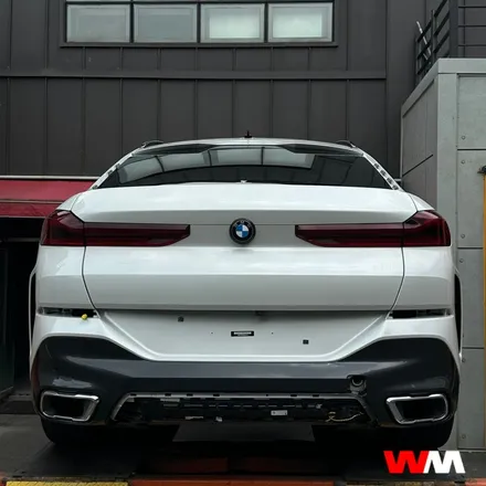 [부산휠도색][휠마스터] BMW X6 블랙유광 휠도색 / 부산 해운대 송정동