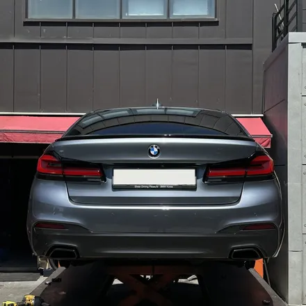 [부산휠도색][휠마스터] BMW 5시리즈 블랙유광 휠 도색 / 부산 해운대 송정동